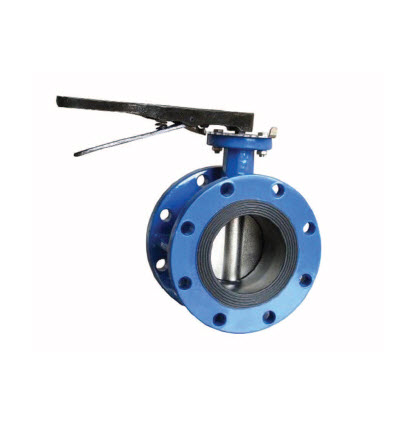 CONCENTRIC FLANGED TYPE BUTTERFLY VALVE AND STAINLESS STEEL DISC